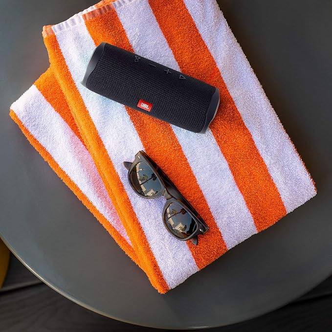JBL Flip 5 Waterproof Portable Bluetooth Speaker - Black (Renewed)