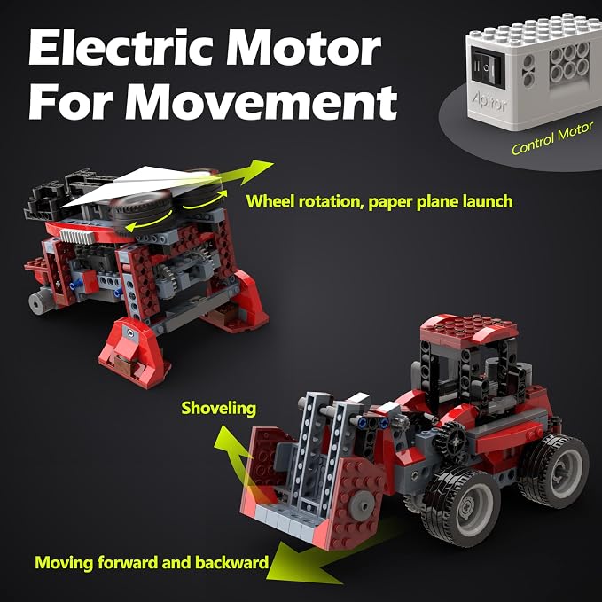 Apitor Robot X 12 in 1 Programmable APP RC Robot and Robot B 8 in 1 Electronic STEM Kits