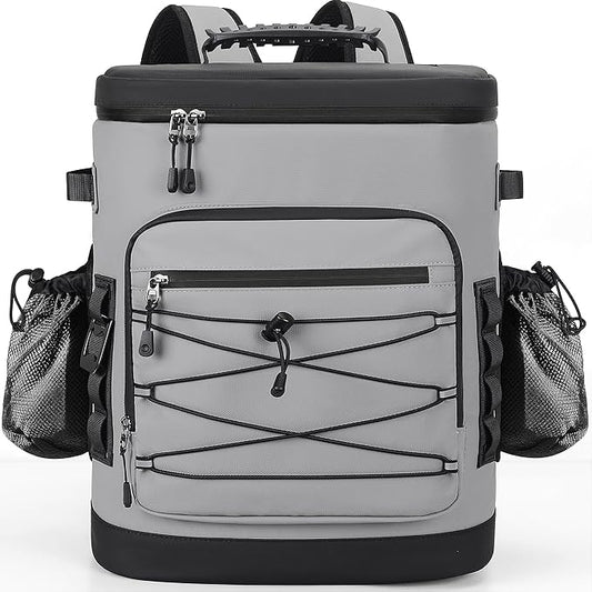 Large 52cans Cooler Backpack, Insulated, Waterproof, Leak Proof, 30L Large Capacity