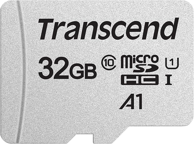 Transcend 32GB microSDXC Micro SD Card A1 UHS-I U1 C10, Up to 100MB/s, Full HD Video Memory Card for Nintendo-Switch/Steam Deck/ROG Ally/MSI Claw/GoPro/DJI/Insta360/Action Camera/Home Camera