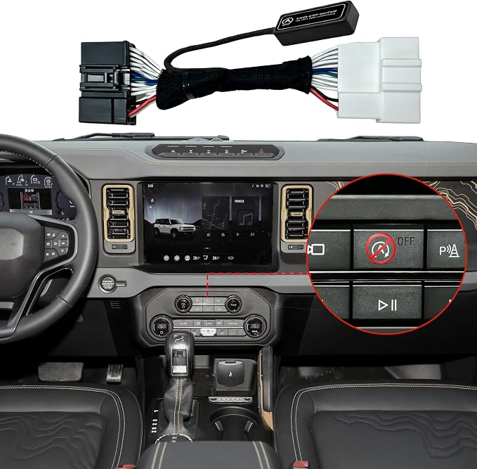for Ford Bronco 2021-2026 - Auto Start Stop Eliminator Easy-Install Autostop Eliminator - Compatible Ford Bronco Accessories