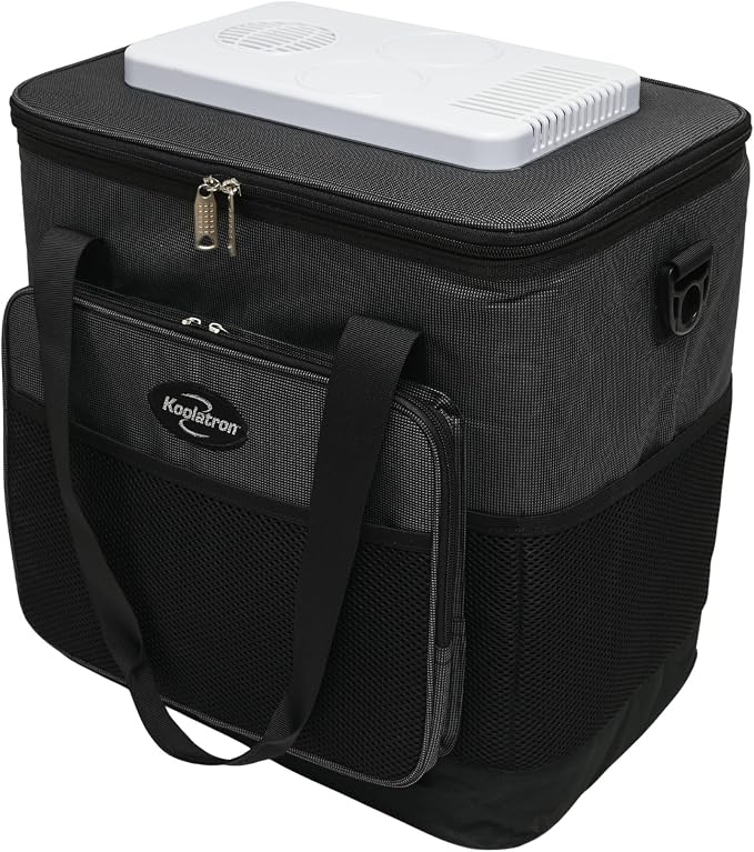 Koolatron D25 AZ Camping Cooler Bag, Black