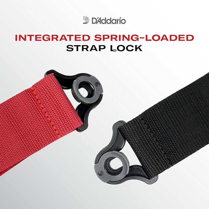 D'Addario Planet Waves Auto Lock Guitar Strap