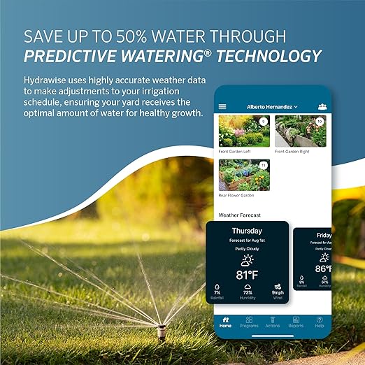 Hunter Wand Smart WiFi Module for X2 Sprinkler Controller, Hydrawise App, Remote Scheduling, 2.4GHz WiFi Only, Supports Bluetooth, Wi-Fi Direct & WPS Setup
