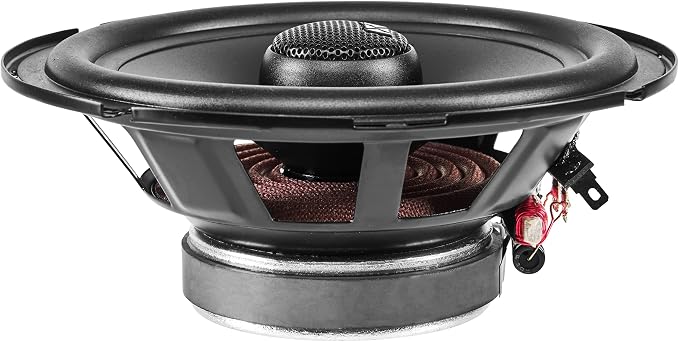 NVX NSP65 6.5" Car Speakers, 540W Max, 180W RMS, 2-Way Coaxial w/Silk Dome Tweeters & Built-in X-Overs, Easy to Install in Cars/Trucks/Doors (Pair)