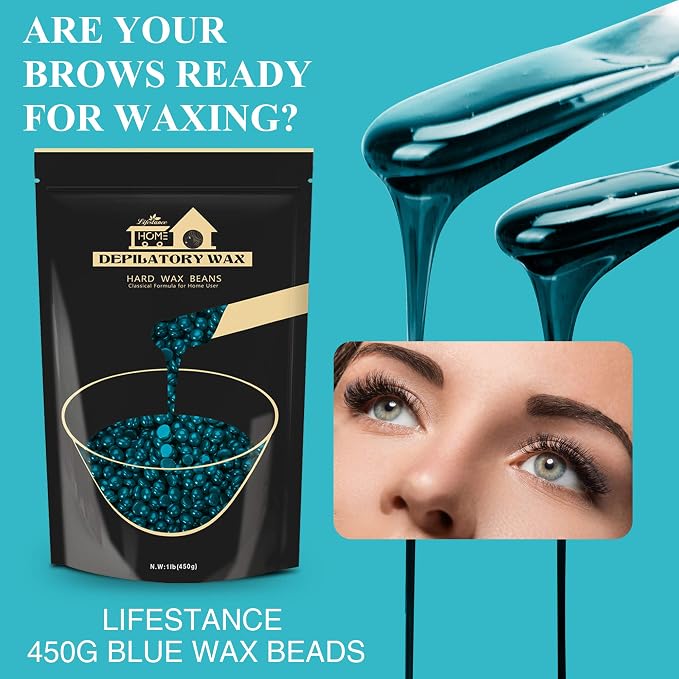 Lifestance Conical Silicone Wax Warmer Liner + 1LB Jasmine Wax