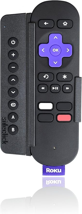 Universal Remote Attachment for Roku Streaming Player