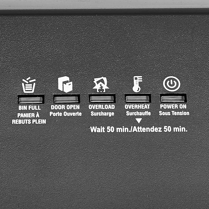 Amazon Basics 24-Sheet Cross Cut High Security Paper Shredder for Home Use, P-4 Security, CD and Credit Card Document Shredder with Pullout Basket, Black