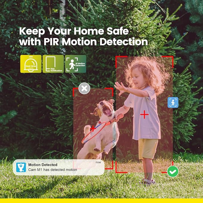 litokam 2.5K Security Camera Outdoor, 2.4G Wi-Fi Camera for Home Security Outdoor with Smart Motion Detection, 360° PTZ Surveillance IP Home Cam Outside with Color Night Vision, Siren & 2-Way Talk