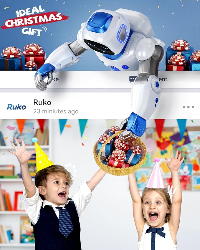 Ruko 1701 Musical Cats Piano Keyboards and 1088 Smart Robots for Kids