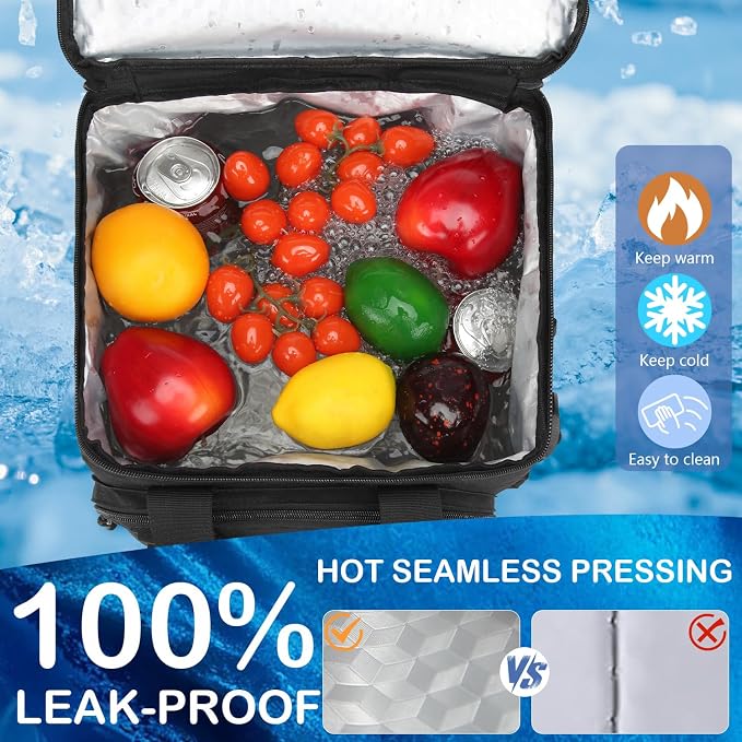 Tactical Cooler Backpack - 42 Cans Backpack Coolers Insulated Leak Proof for Men & Women, Soft Cooler Insulated Backpack for Lunch, Work, Camping, Hiking, Picnic, Beach & Travel