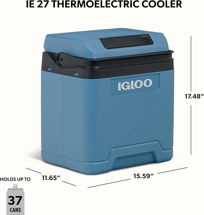 Igloo Thermoelectric Cooler & Warmer | 12V Portable Cooler for Truck, RV, Car & Home
