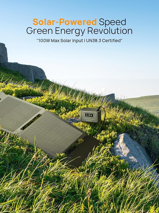 AFERIY 145W Portable Power Station with 99.2Wh/31000mAh, Dual USB-C PD3.0 Fast Charging, Solar Charging, TSA Approved, 6-in-1 Safety Protection, Ideal for Travel, Camping, and Emergencies