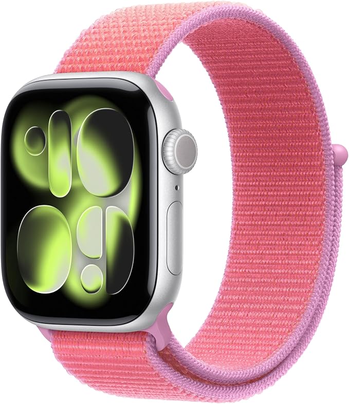 Apple Watch Band - Sport Loop - 42mm - Bright Guava - One Size (Fits Most)