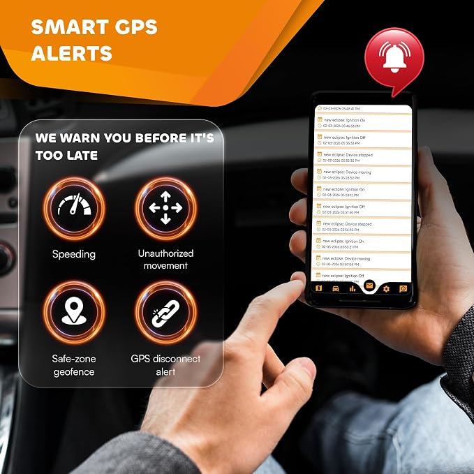 findCar-OBD-4G - GPS Tracker for Vehicles: Car, Motorcycle and Truck with Built-in SIM, Plug-and-Play Connection, Vehicle Tracking with App, Anti-Theft, Speed Alert. Low-Cost Subscription Plans