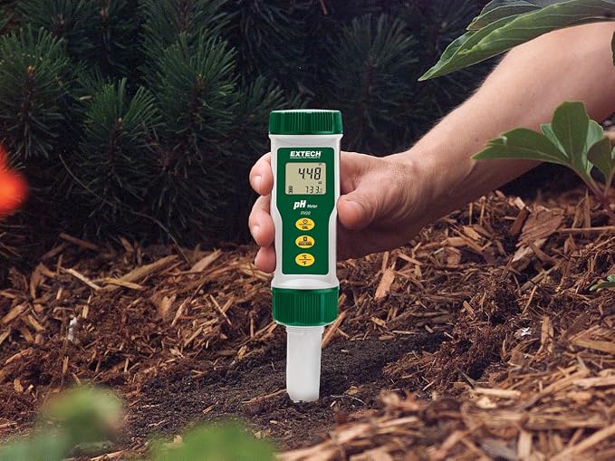 Extech PH90 Waterproof pH Meter - Pocket Digital Tester for Water, Beverages, Aquariums, Pools & Labs, 0-14 pH Range, Replaceable Electrode, Auto Calibration, LCD Display