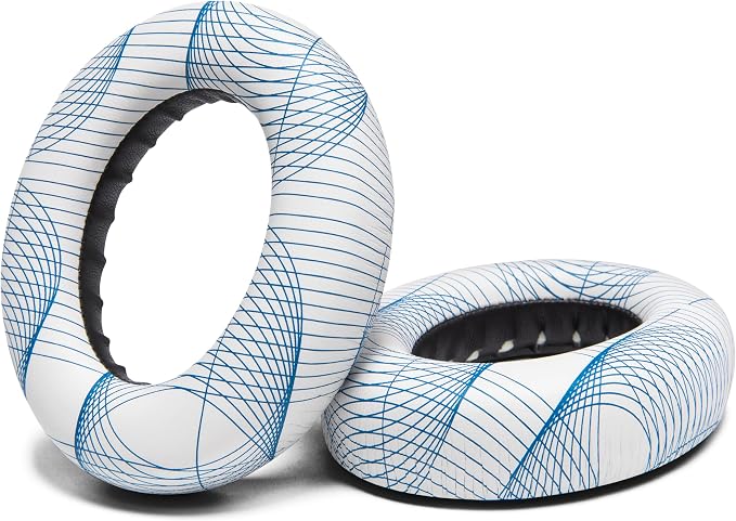 WC Wicked Cushions Upgraded Replacement Ear Pads for Bose 700 Noise Cancelling Headphones (NC700) - Softer PU Leather, Luxurious Memory Foam, Added Thickness, Extra Durable Ear Cushions | Ivory Tide