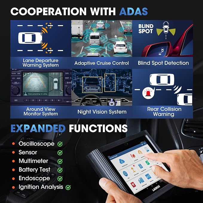Launch X431 PAD III Scan Tool Global Ver. (Upgraded of X431 V+, X431 PROS) | 50+ Reset,OE-Level Bidirectional scan tool,All System Diagnostic Tool fOR 99% Car, One-Click Free Update，Auto Auth FCA SGW