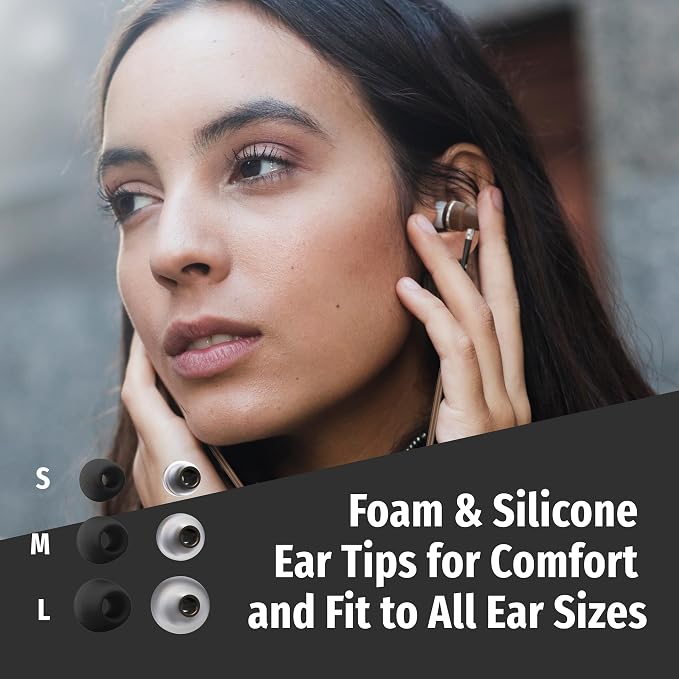Symphonized Premium Airtube Headphones EMF Earbuds, 3D Sound, Microphone Volume Control, 8mm Bass Drivers Granting High Audio Quality MFI for iPhone 5 to 14 ONLY