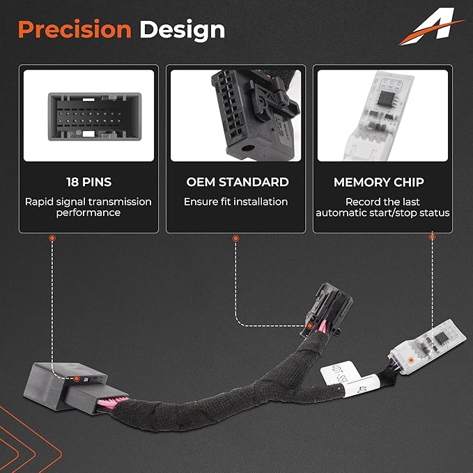 Auto Start Stop Eliminator Compatible with GMC Yukon & Chevy Tahoe Suburban 2021-2026 Accessories, Plug and Play Easy Install Autostop Eliminator