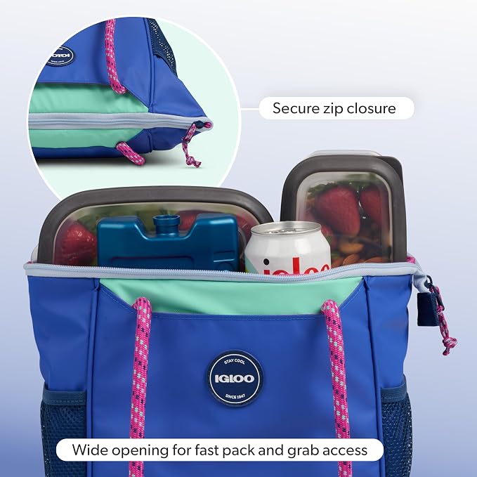 Igloo Soft Cooler Bag | Summit Series | Insulated Cooler Tote | Backpack Cooler