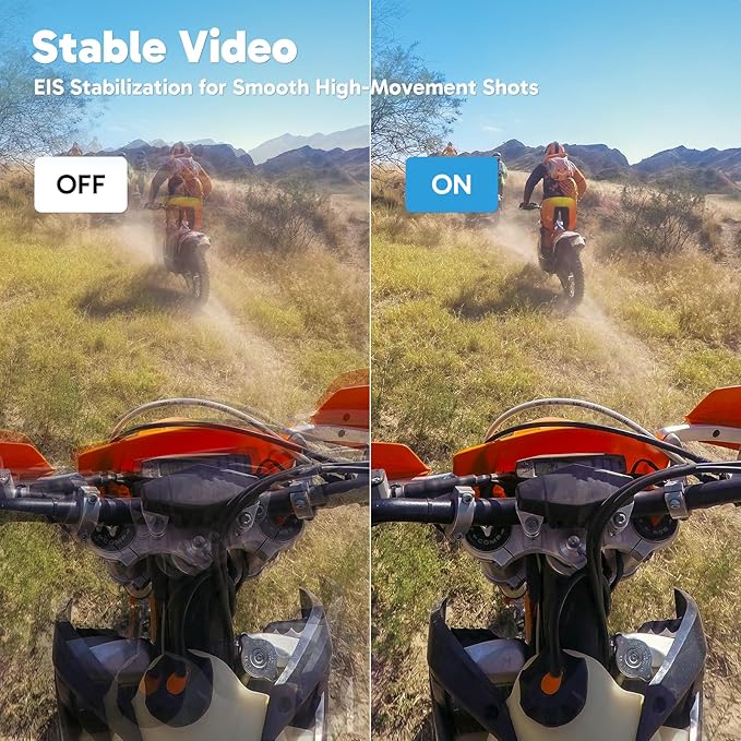 AKASO Brave 4 Action Camera 4K 30fps Ultra Hd Video 20MP Photo, EIS, WiFi Remote Control, 2X Batteries, Waterproof Underwater Camera for Snorkel, Travel, Motorcycle, Bicycle, Helmet Accessories Kit
