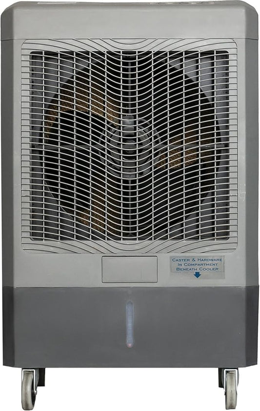 Hessaire 5300 CFM 3-Speed Portable Evaporative Cooler (Swamp Cooler) for 1600 square feet