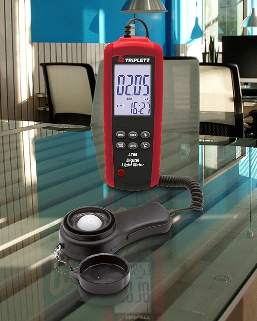 Triplett LT65 Digital Illuminance/Light Meter up to 400,000 Lux / 40,000 Fc