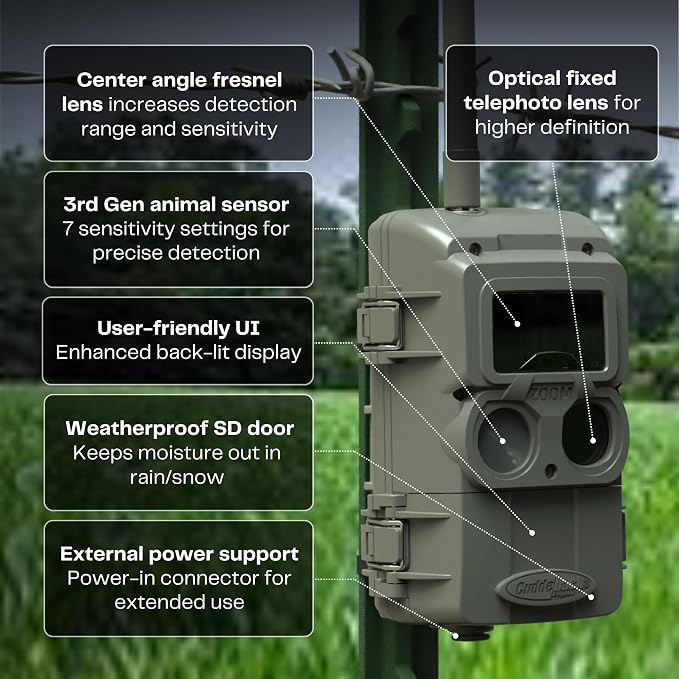 Cuddeback CuddeLink Zoom IR Camera, Model# LLZ-5A