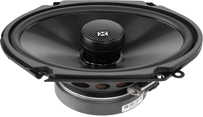 NVX VSP68 600W Peak (200W RMS) 6x8 V-Series 2-Way Coaxial Speakers with 25mm Silk Dome Tweeters