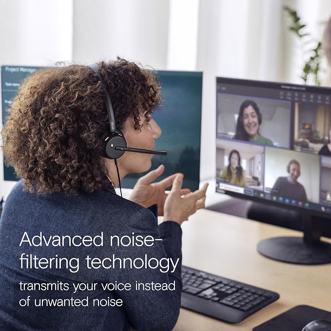 EPOS Impact 430T Mono USB C and USB A On-Ear Headset with Dual Noise-Canceling Mics, Microsoft Teams Certified, Plug-and-Play, Zoom Compatible, Ideal for Home Office & Business Calls