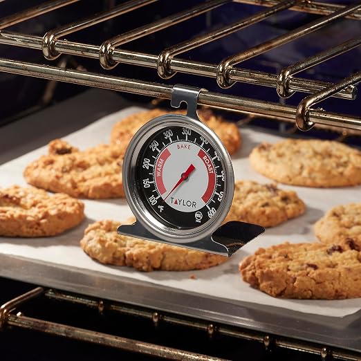Taylor 3-Piece Kitchen and Food Thermometer Set - Digital, Analog Meat, Oven Thermometers