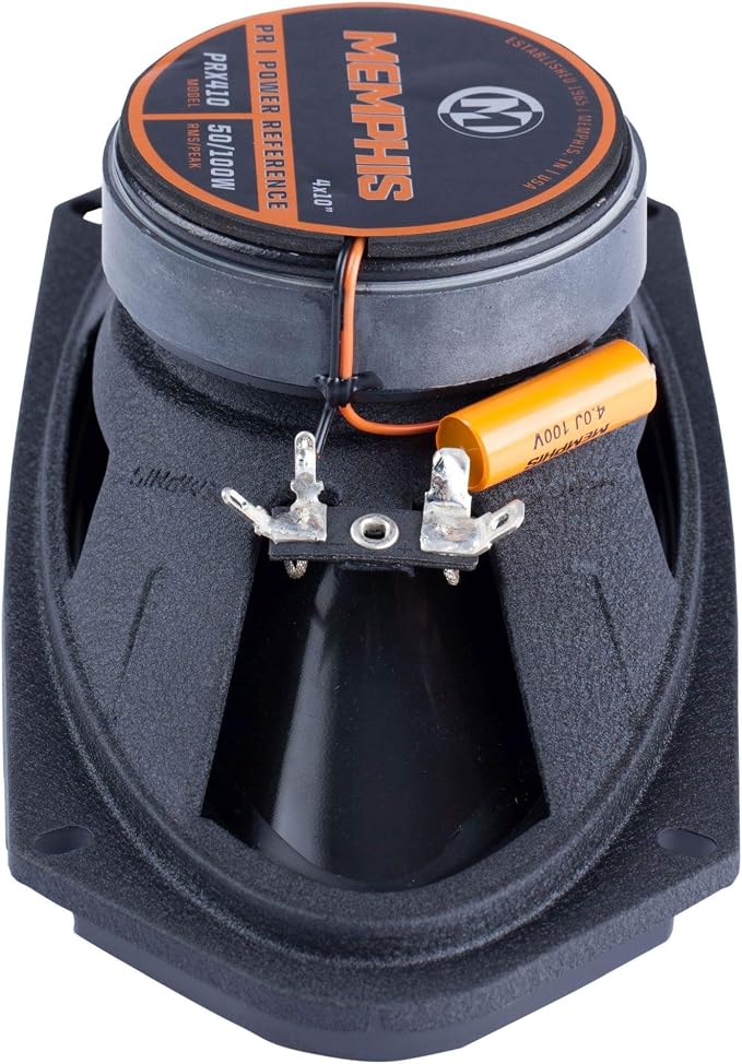 Memphis PRX410 Power Reference Series 4x10 2-Way Coaxial Speakers with Swivel Tweeters - Pair