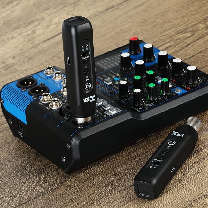 Xvive P3 Bluetooth XLR Receiver for Audio Mixer, Active PA, DJ Systems