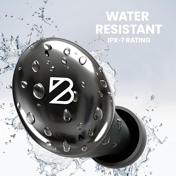 Back Bay Audio Wireless Earbuds for Small Ears, Award-Winning Sound w/Bass Mode, Durable Sweatproof Bluetooth Earbuds, Comfortable for All Ears