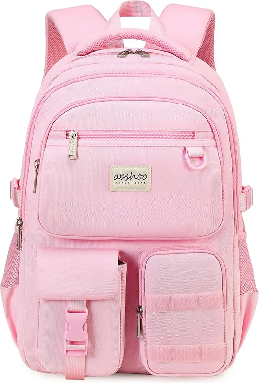 abshoo Large Heavy Duty Backpack For School College Bookbag Casual Multi Pocket Travel Backpacks