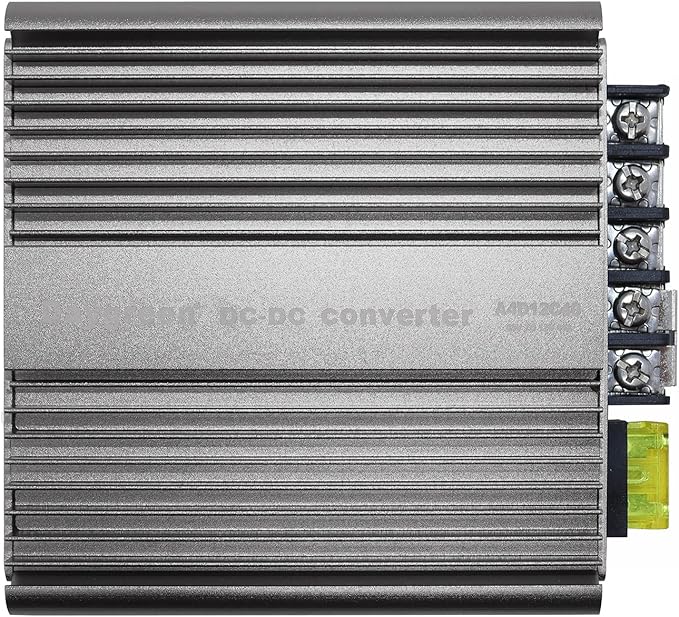 40A 480W 12V Golf Cart 48V 36V to 12V Converter Step Down Transformer Voltage Regulator Aluminum Alloy Shell Waterproof with Acc Control