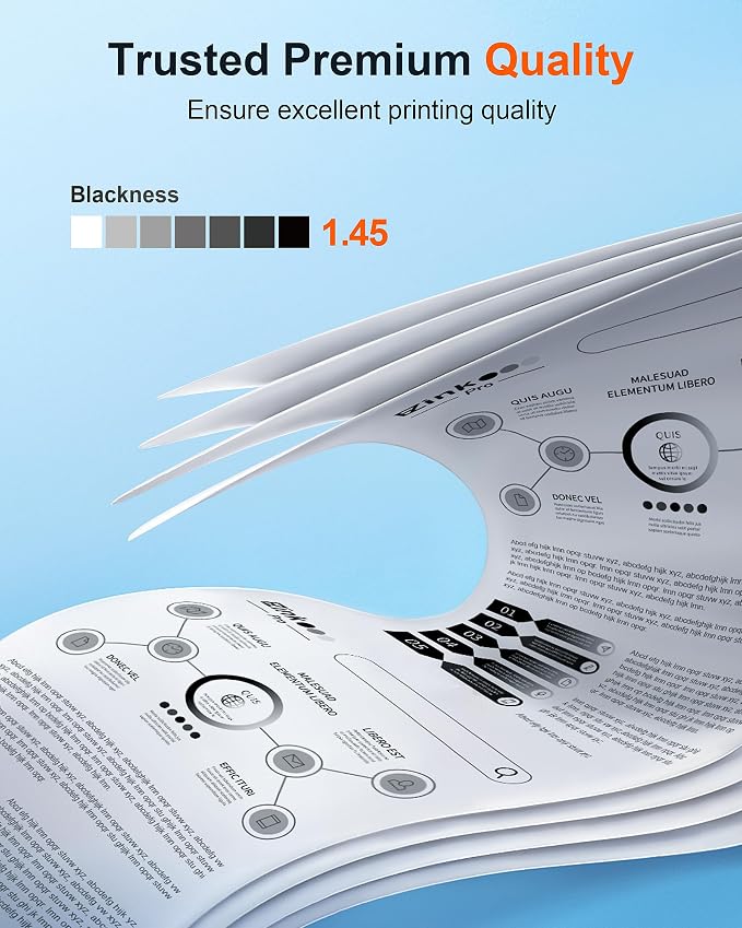 E-Z Ink Pro TN-760 TN760 Toner for Brother Printer Replacement for Brother TN760 TN730 TN-730 to Use with HL-L2350DW HL-L2395DW HL-L2390DW HL-L2370DW MFC-L2750DW Printer(2 Black, New Version)