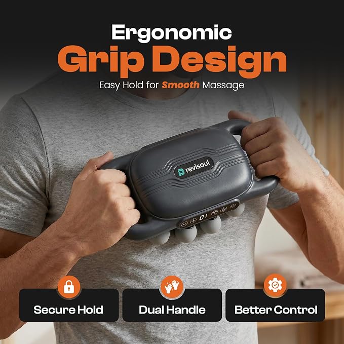 24-Head Massage Gun Set, Deep Tissue Percussion Massager with 9 Modes & 30 Intensities,Quiet Muscle Massage Gun for Back,Shoulders, Legs, Foot, Body Muscle Pain Relief (24 Heads)