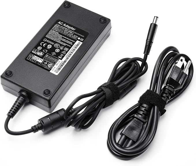180W AC Charger Compatible with Dell Dock WD22TB4 WD15 WD19 WD19S WD19TB SD25 WD25 D6000 TB15 TB16 K16A SD25TB4 Business Thunderbolt/Universal Docking Station