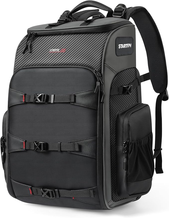 STARTRC Outdoor Backpack 40L for DJI Mavic 4 Pro/Air 3S/Avata 360/Mini 5 pro Drone and Accessories, can Accommodate 2-3 Drones or Cameras，One-piece DlY Partition Design