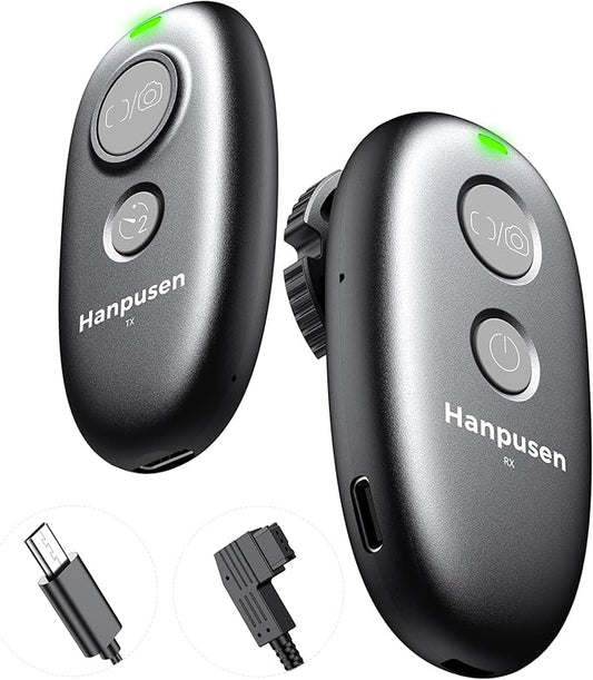 for Sony Camera Rechargeable Remote Shutter Release - Wireless Remote Control for Sony ZV-1/A6400/A6100/A6000/A7 IV/A7 III/FX3/FX30/FX2/RX100 VII/A7R V/A7 IV/A9 III/A1 II, No Disposable Batteries