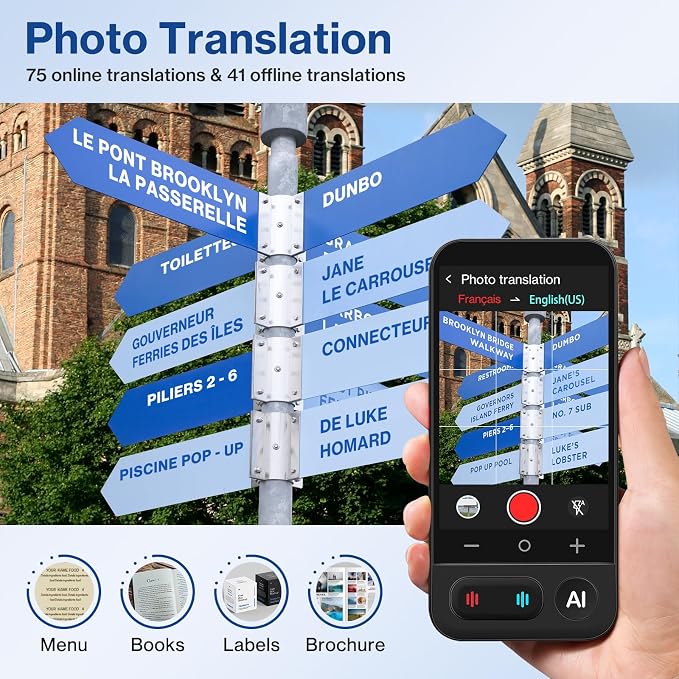 AI Translator, Real-Time AI Conversation & Voice Translator, 149 Languages | AI Conversation, Real-Time Voice Translation, Offline Translation, OCR Camera Translation, AI Recording