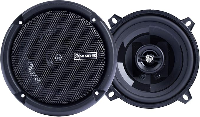 Memphis PRX5 Power Reference Series 5.25" 2-Way Coaxial Speakers with Swivel Tweeters - Pair
