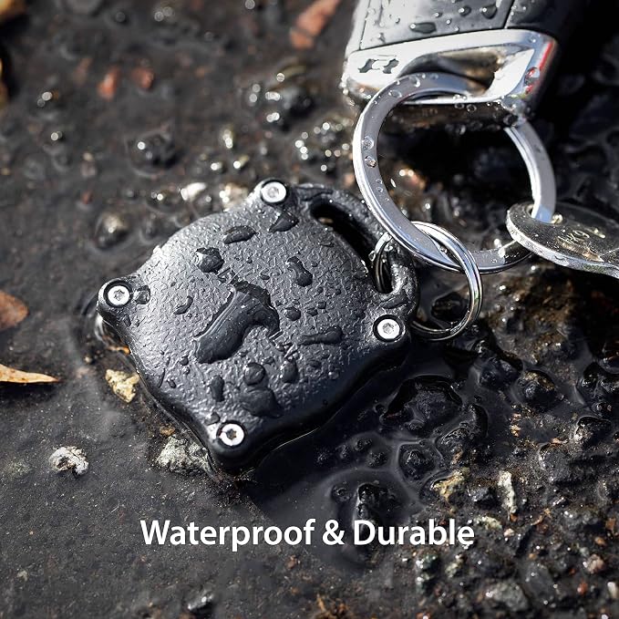 Bundle TagVault Keychain (2) + Surface Mount (2) | for Apple AirTag | by Elevation Lab
