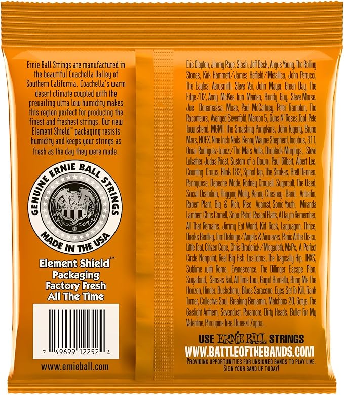 Ernie Ball Hybrid Slinky Classic Pure Nickel Electric Guitar Strings, 9-46 Gauge (P02252)