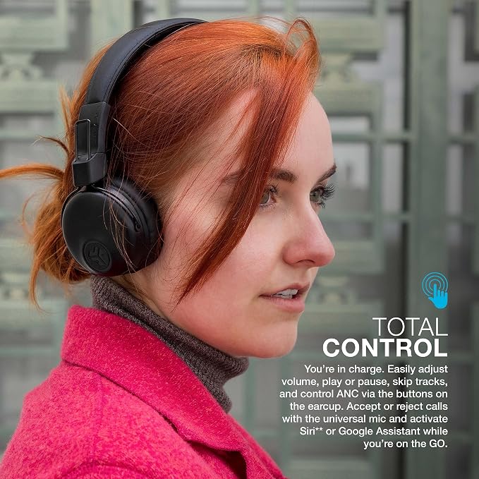 JLab, Studio+ Gen 2, On-Ear Headphones, Wireless Bluetooth, Multipoint, Foldable