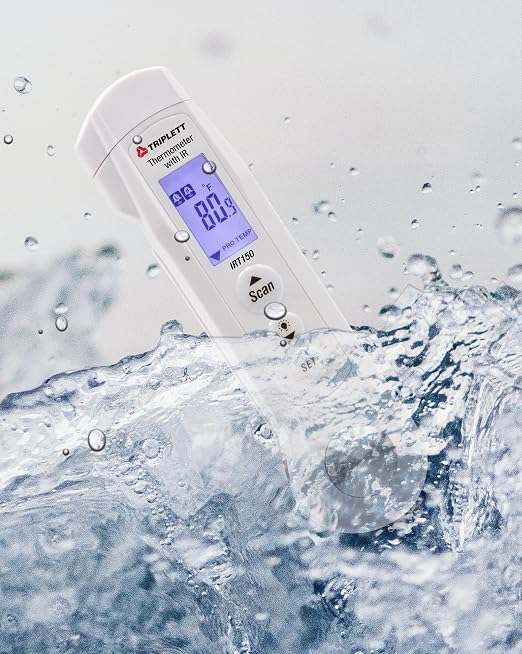 Triplett IRT150 Food Safety Stem Thermometer with IR, -40 to 446°F (-40 to 230°C)
