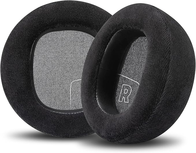 WC Freeze Nova Pro Wireless - Cooling Gel Earpads for Arctis Nova Pro Wireless, Nova Elite & Nova Pro Omni (Doesn’t Fit Other Models), by Wicked Cushions, Extra Thick & Comfortable | Sage Gold Marble