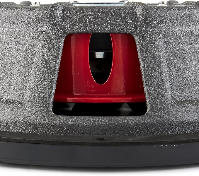 MB Quart DS1-304 Discus Shallow Mount Subwoofer (Black) – 12 Inch Subwoofer, 600 Watt, Car Audio, 2 Inch Voice Coils, UV Rubber Surround, Best in Sealed Enclosures
